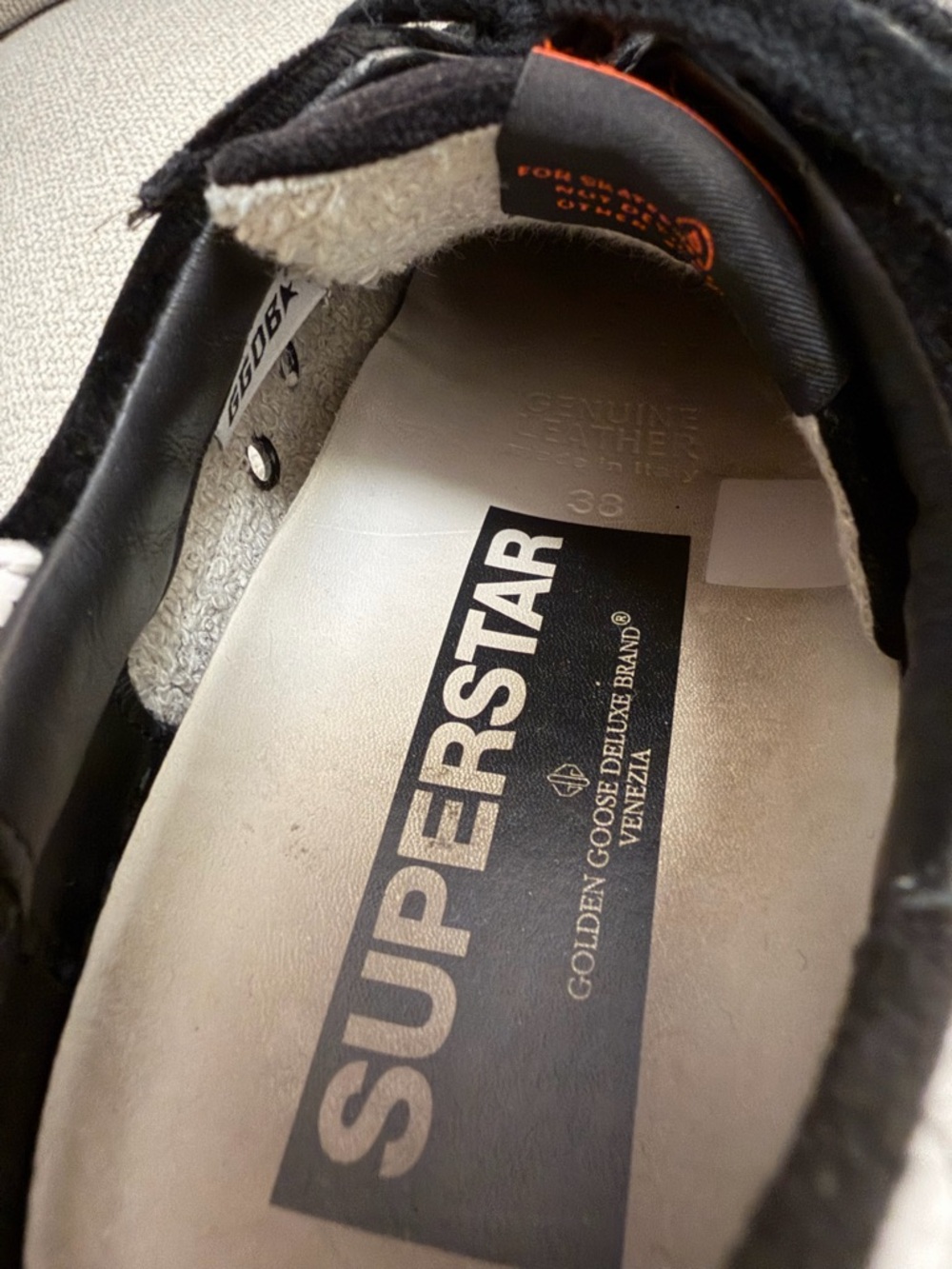 Golden Goose Superstar Black Suede Sneakers - Picture 10 of 10